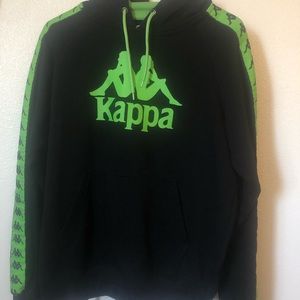 Slime green KAPPA hoodie